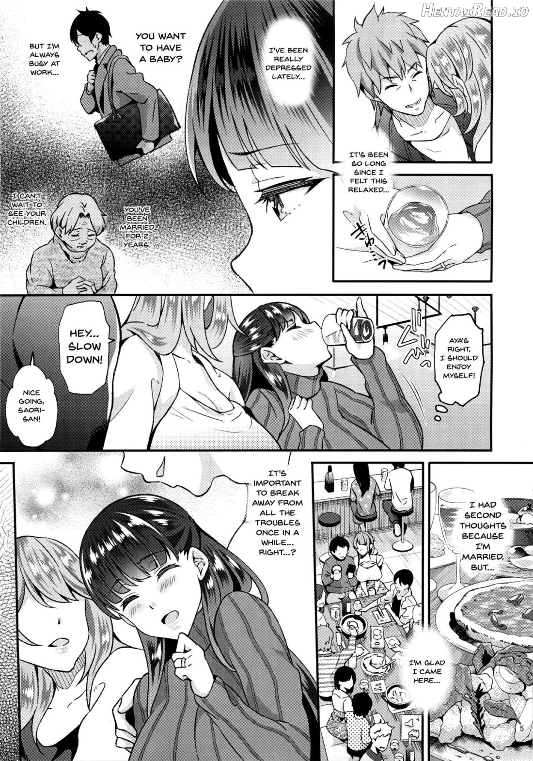 Dahlia ~Free Sex Dekiru Kikonsha Goukon to Nagasareyasui Hitozuma no Hanashi~ Chapter 1 - page 4