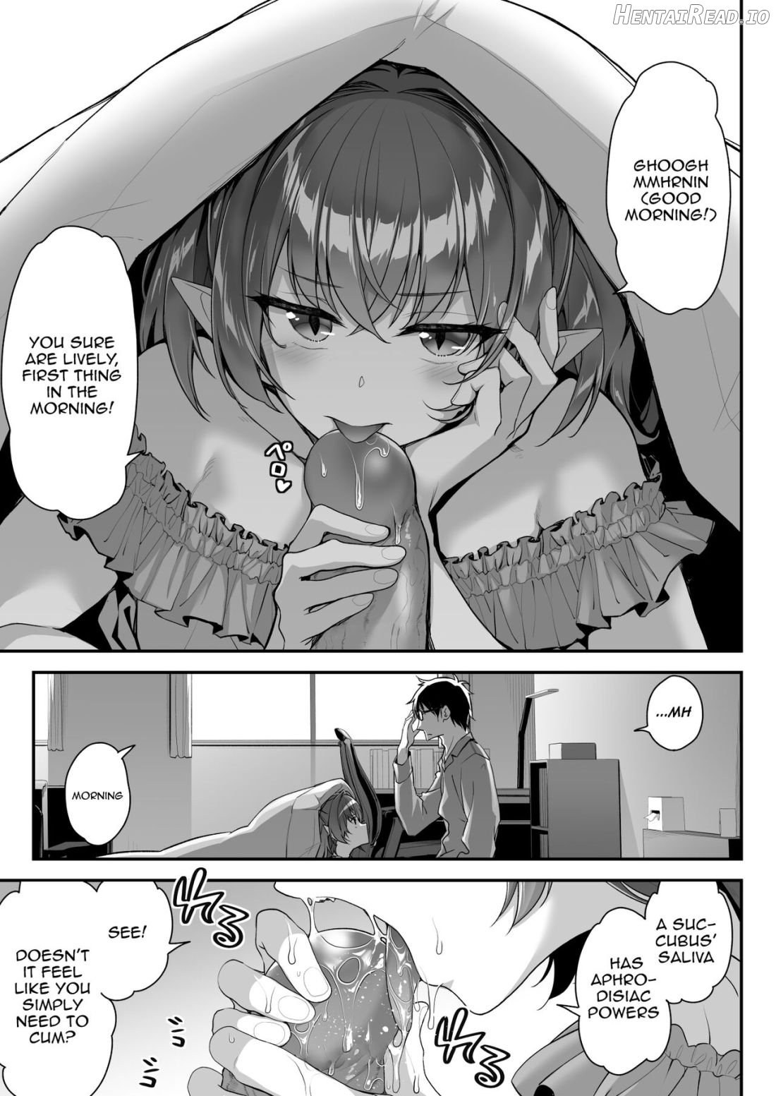 Zako Succubus-chan wa Semen ga Hoshii no! Chapter 1 - page 10