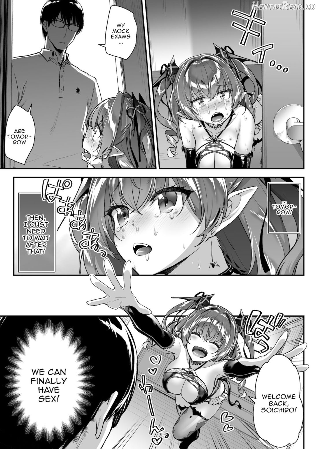 Zako Succubus-chan wa Semen ga Hoshii no! Chapter 1 - page 20