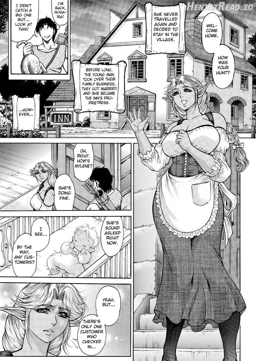 Inran Dark Elf Bonyuu Onsen Yado Chapter 1 - page 3