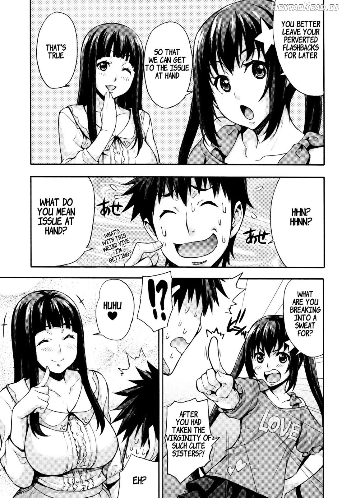 Ecchi Tokidoki Obenkyou ~Shimai de Kanojo~ Chapter 1 - page 3