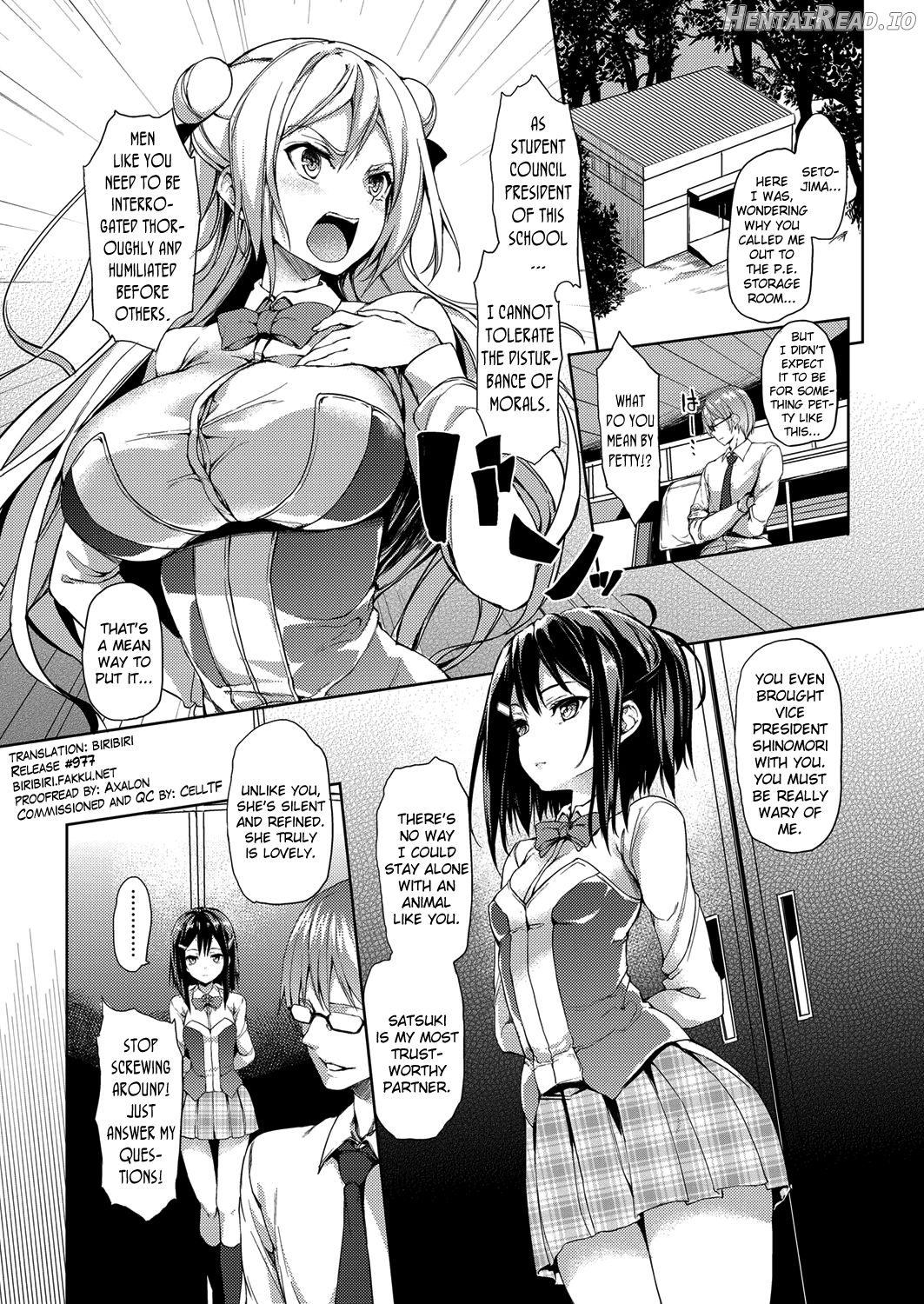 Kinyoku-bu ~Joseito-tachi ni Choukyou Seikyouiku Jisshuu~ Chapter 1 - page 62