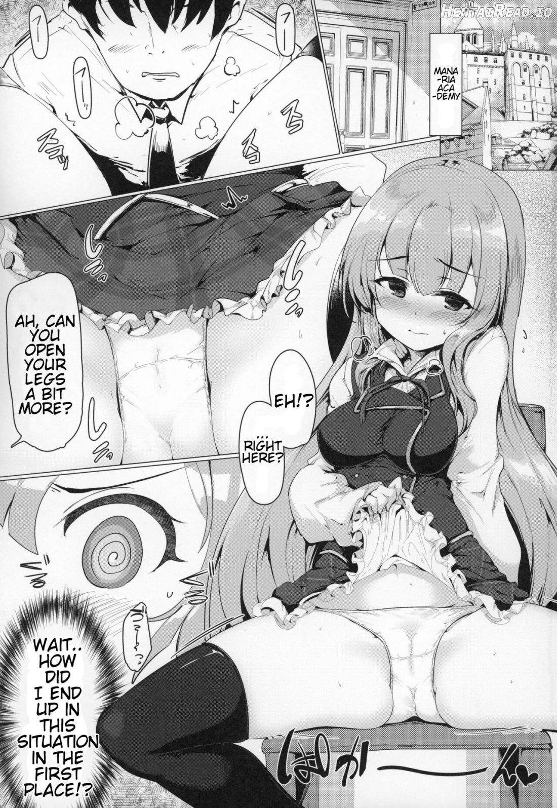 Manaria Oukoku no Ohime-sama to Manaria Gakuin Ippan Seito Ore no Aida ni Ecchi na Event nante Okiru Wake ga Nai Chapter 1 - page 3