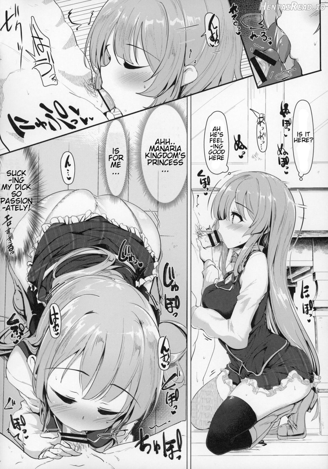 Manaria Oukoku no Ohime-sama to Manaria Gakuin Ippan Seito Ore no Aida ni Ecchi na Event nante Okiru Wake ga Nai Chapter 1 - page 14