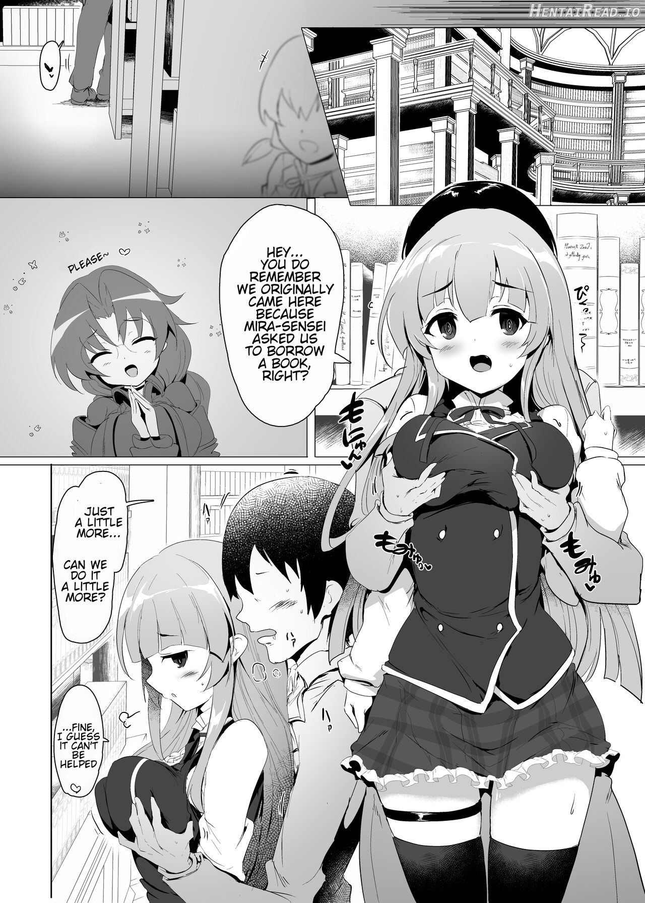 Manaria Oukoku no Ohime-sama to Manaria Gakuin Ippan Seito Ore no Aida ni Ecchi na Event nante Okiru Wake ga Nai Chapter 2 - page 9