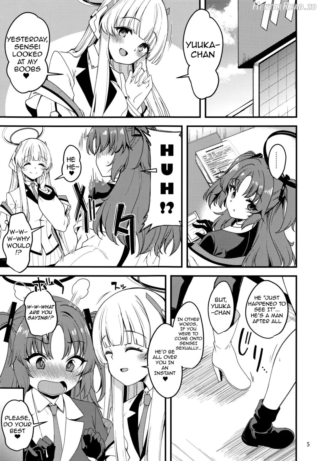 Sensei, Yuuka-chan ni wa Naisho desu yo? Chapter 1 - page 4