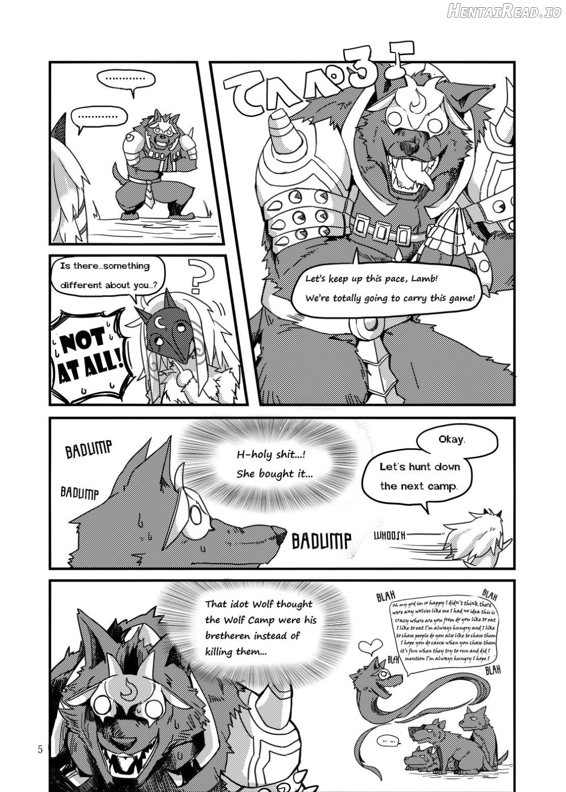 How does hunger feel? Chapter 1 - page 3