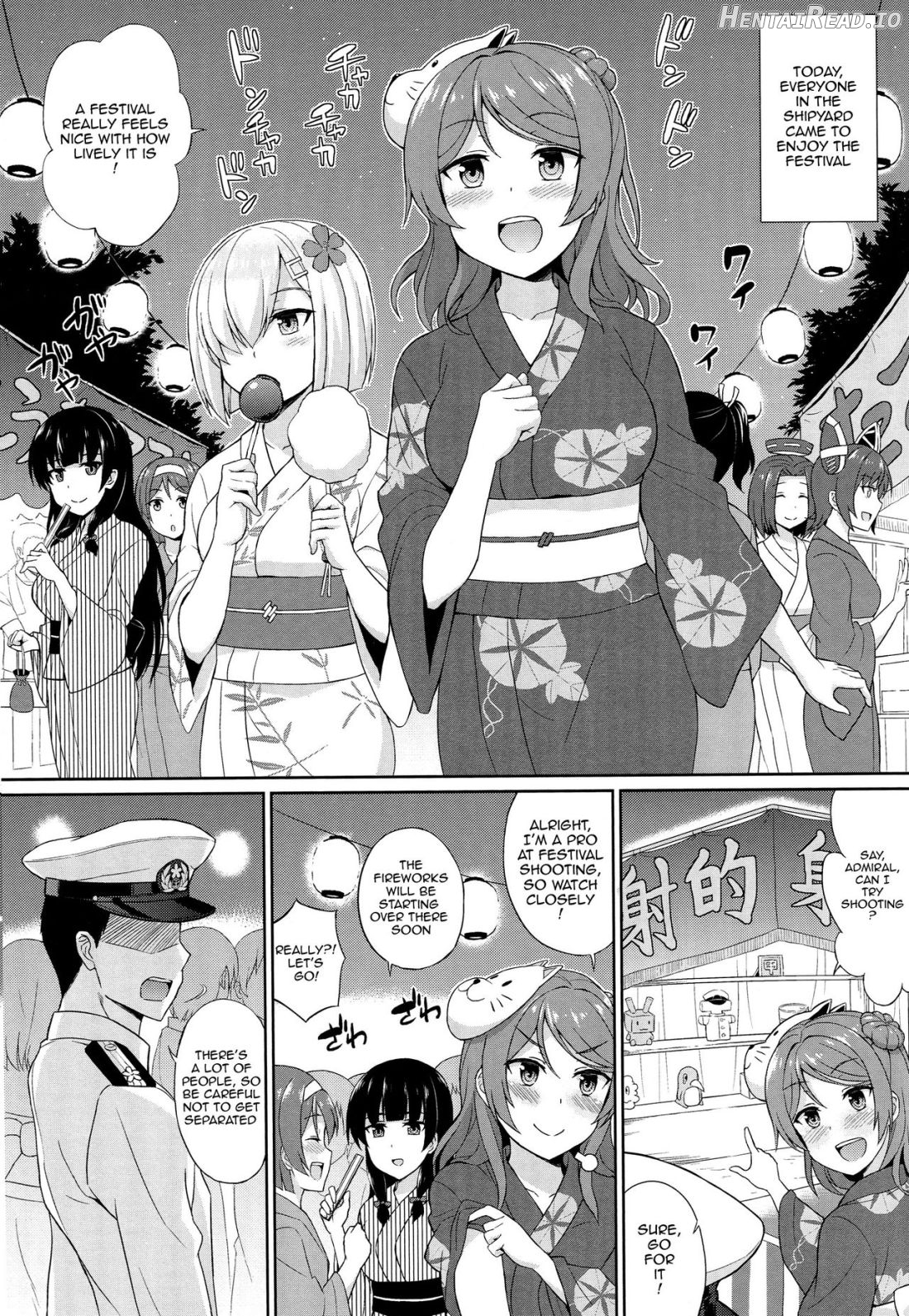 Yukata no Futari, Docchi o Erabu? Chapter 1 - page 2