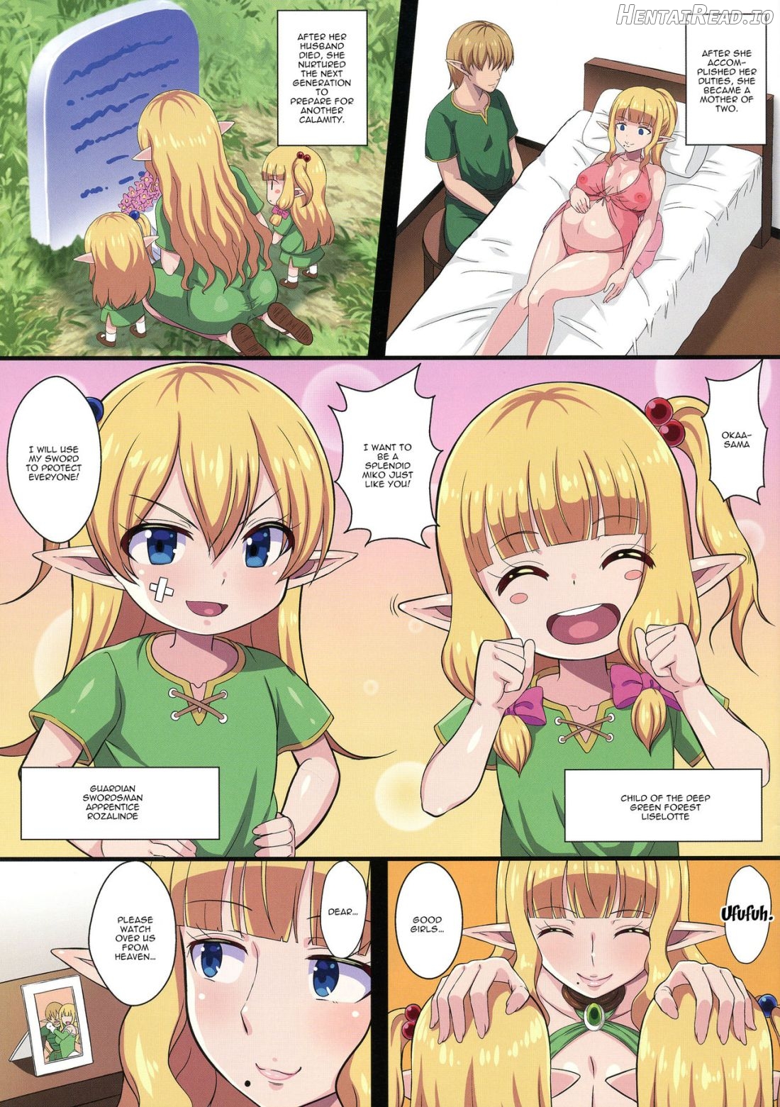 Fukushuu no Elf Lieselotte Zero ~Inran Hitozuma Renzoku Zecchou Rinkan Ishukan Dosukebe Kairaku Ochi!~ Chapter 1 - page 3