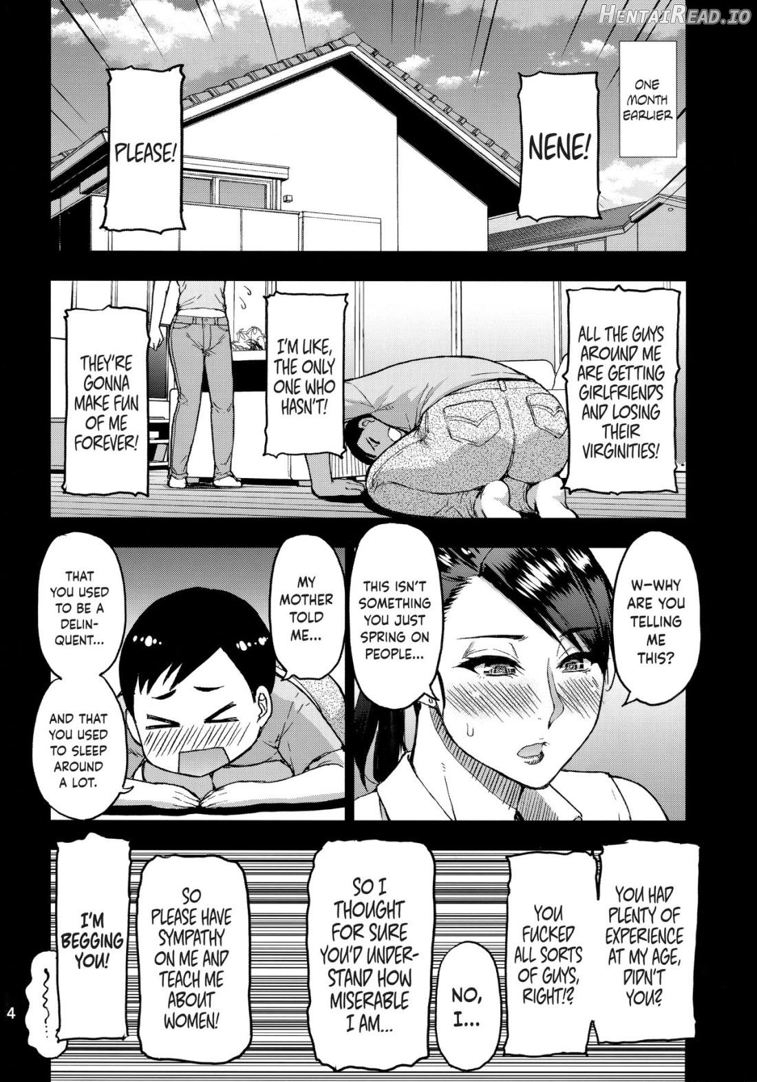 Motoyan Hitozuma Jukujo no Oba-san ni Seishori o Onegai shita. Chapter 1 - page 3