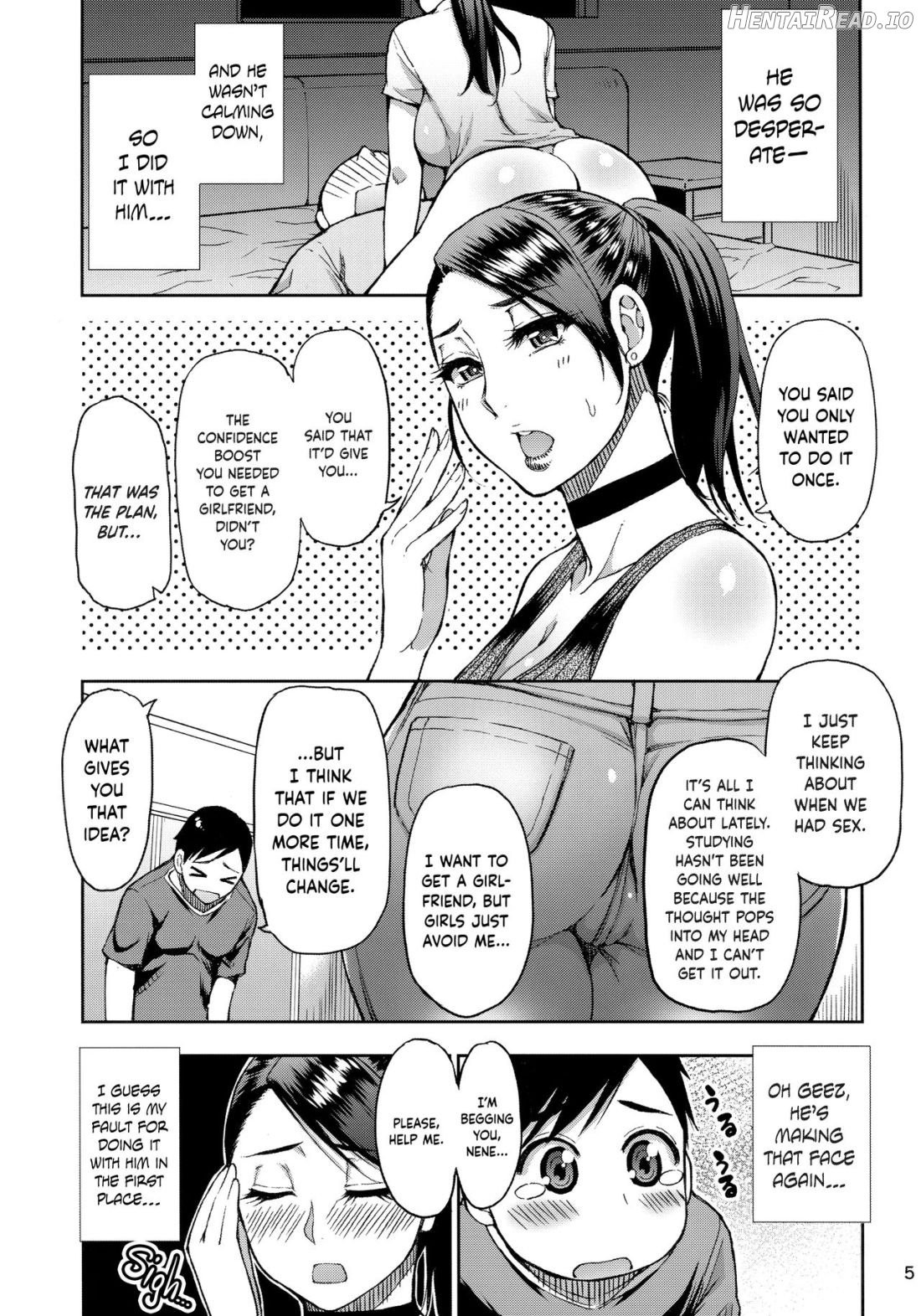 Motoyan Hitozuma Jukujo no Oba-san ni Seishori o Onegai shita. Chapter 1 - page 4