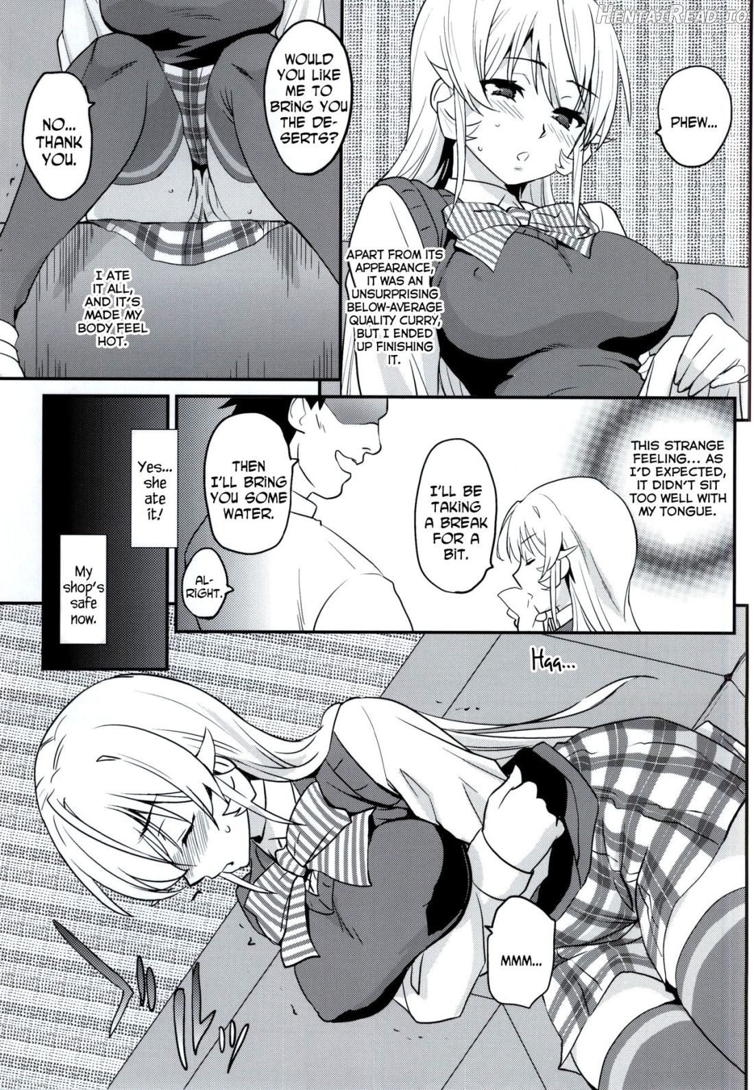 Erina-sama ni Tokusei Kuroi Curry o Gochisou shita Kekka Chapter 1 - page 4