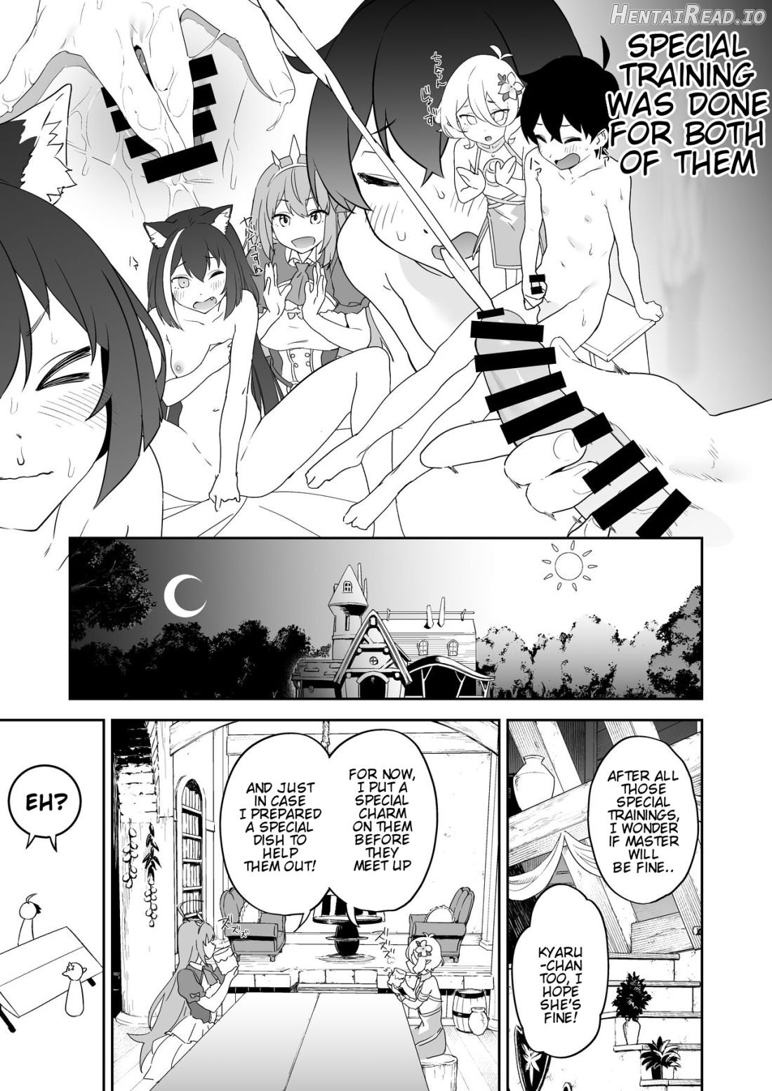 Kusozako Manko Kyaru-chan to Kusozako Chinpo Kishi-kun Chapter 1 - page 4