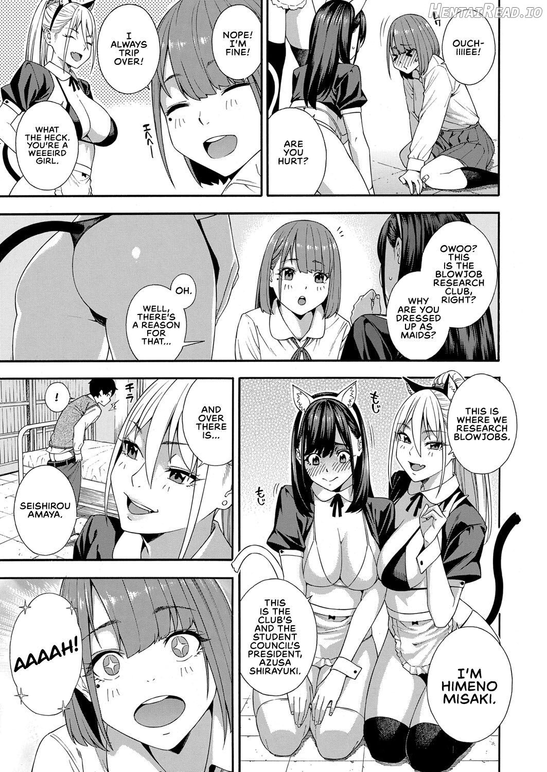 Fellatio Kenkyuubu Ch. 1 Chapter 3 - page 13