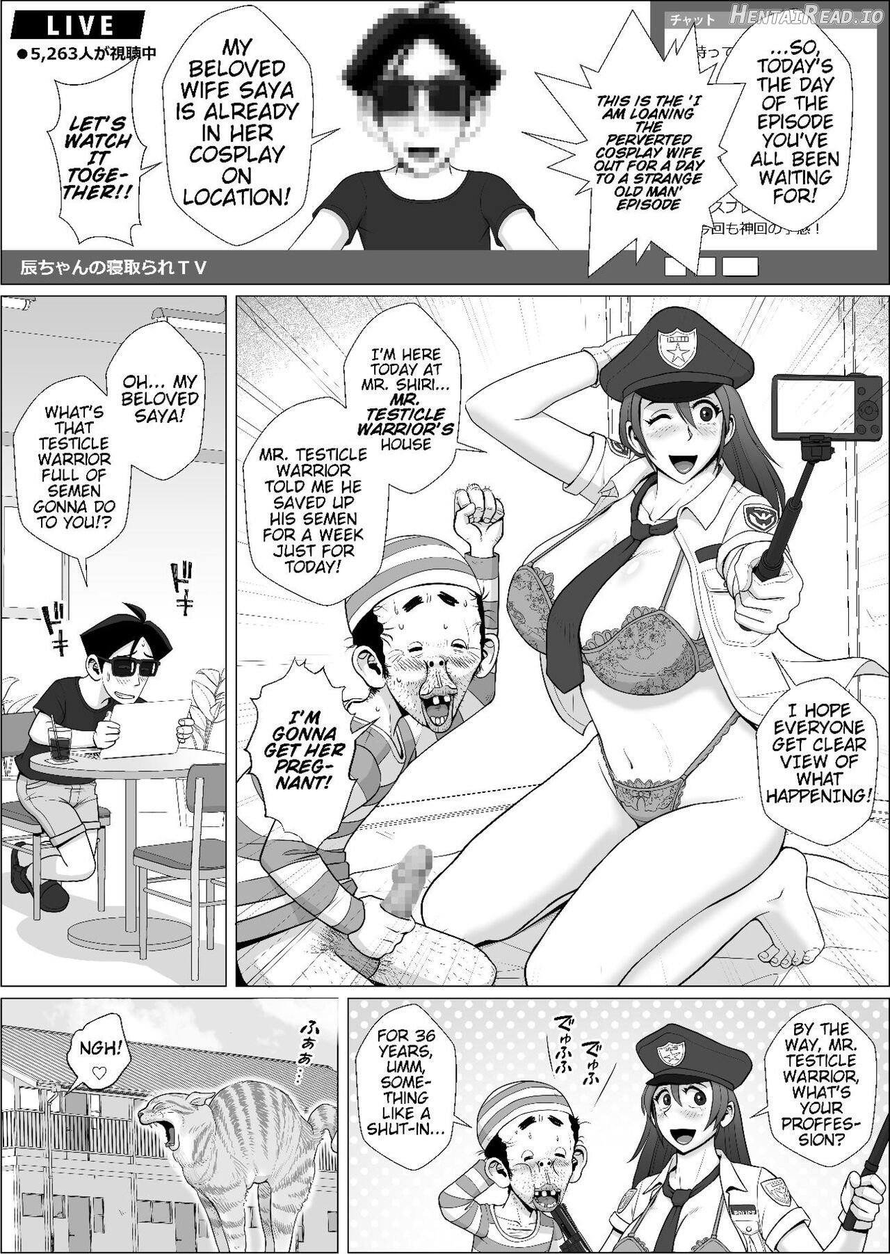 Ero Hitozuma Companion to Doutei Cameraman-kun Chapter 11 - page 8