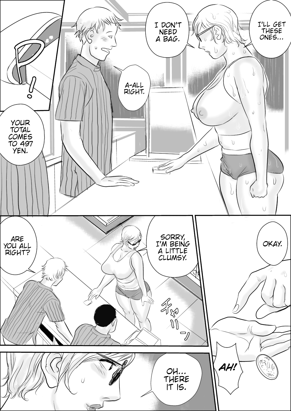 Boku to Oba-san to Himitsu no Heya Chapter 3 - page 14