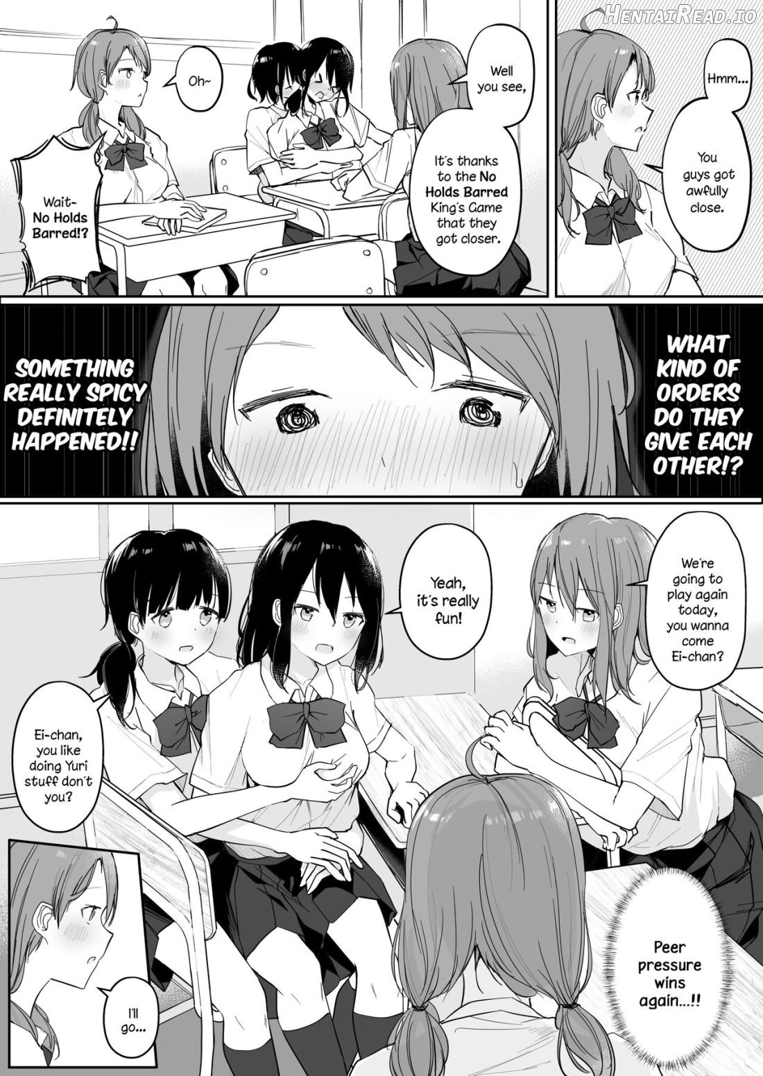 Yuri Zuki Joshi ga Nandemoari no Ousama Game Yatta Kekka... Chapter 1 - page 4