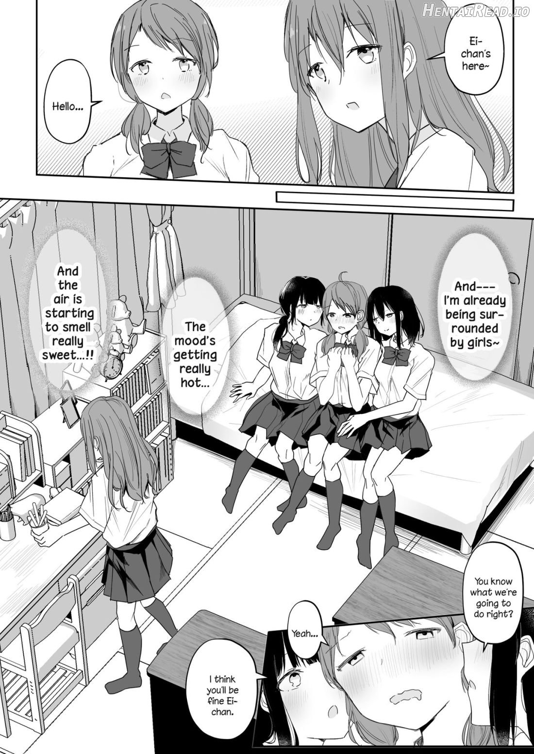 Yuri Zuki Joshi ga Nandemoari no Ousama Game Yatta Kekka... Chapter 1 - page 7