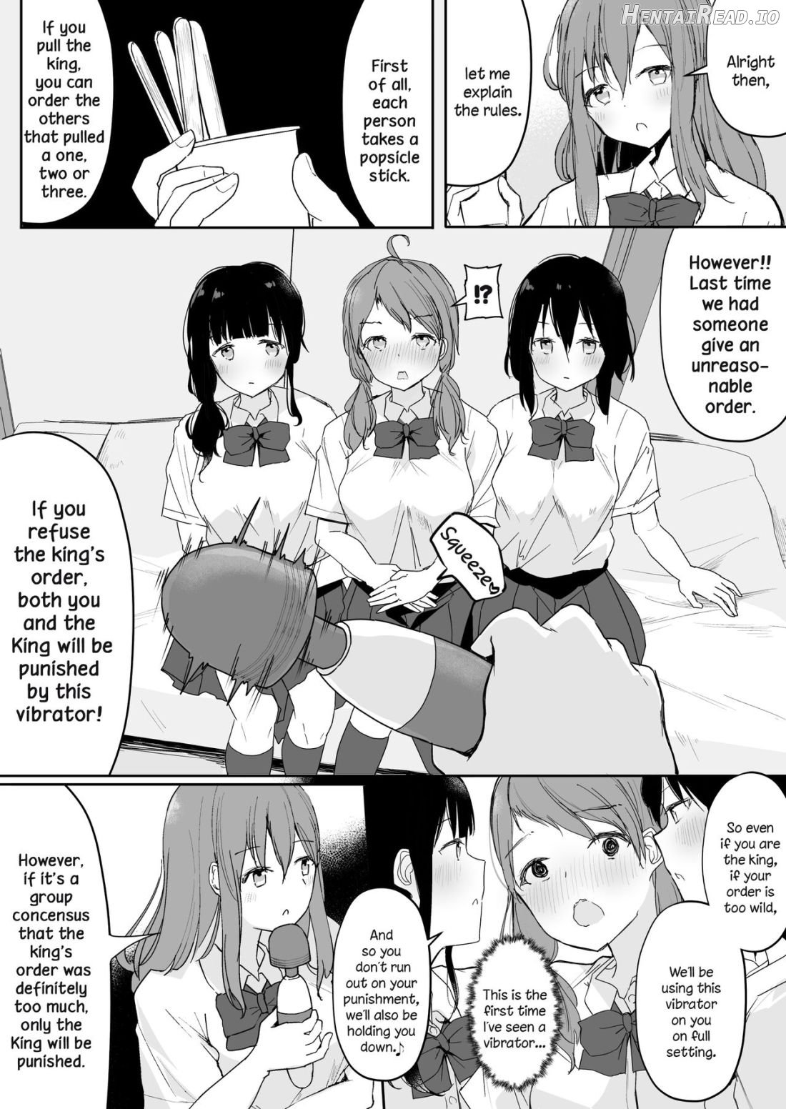 Yuri Zuki Joshi ga Nandemoari no Ousama Game Yatta Kekka... Chapter 1 - page 8