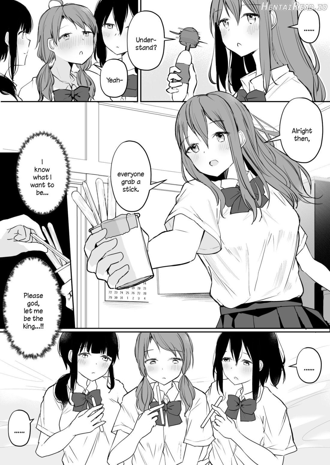 Yuri Zuki Joshi ga Nandemoari no Ousama Game Yatta Kekka... Chapter 1 - page 9