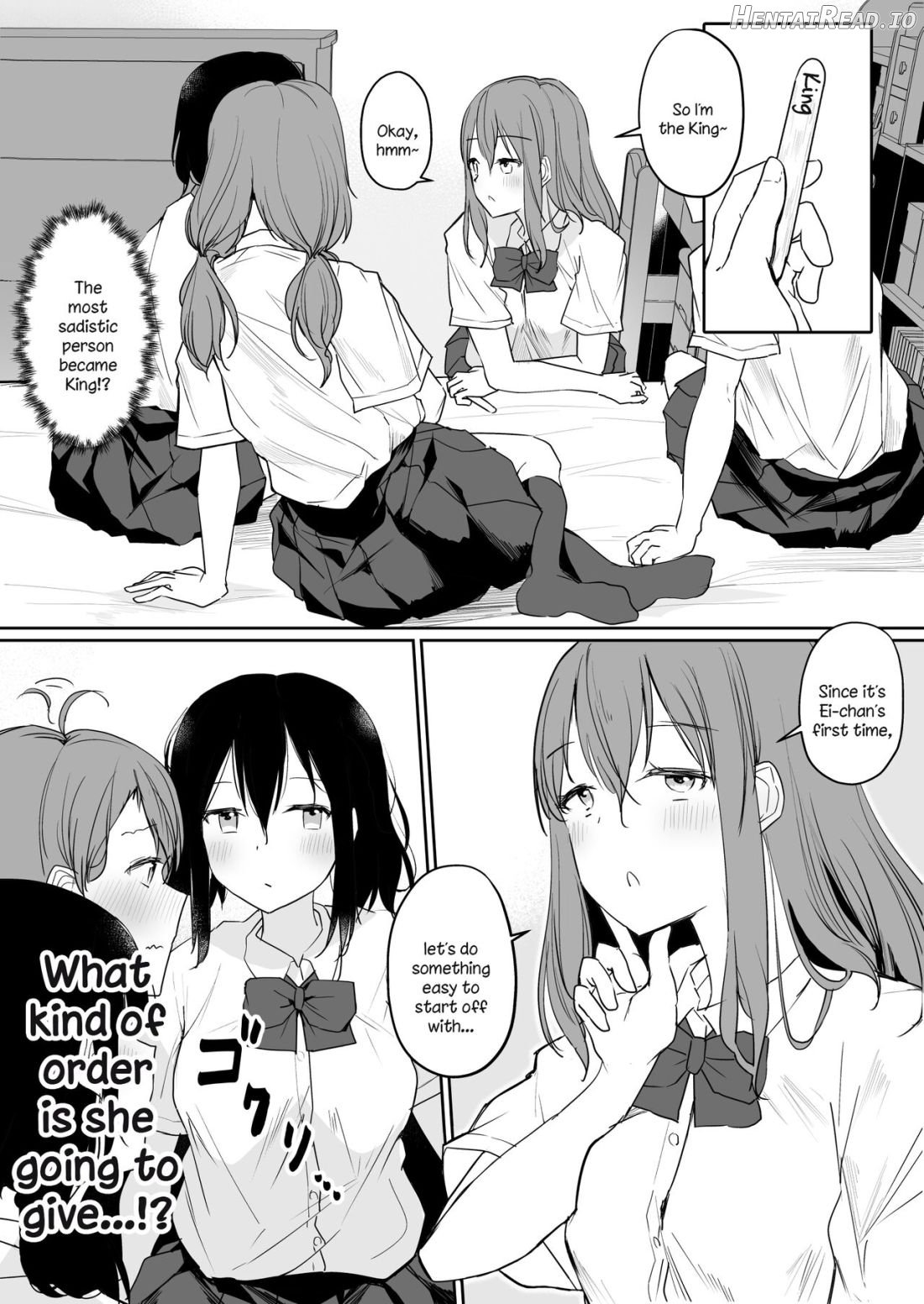 Yuri Zuki Joshi ga Nandemoari no Ousama Game Yatta Kekka... Chapter 1 - page 10