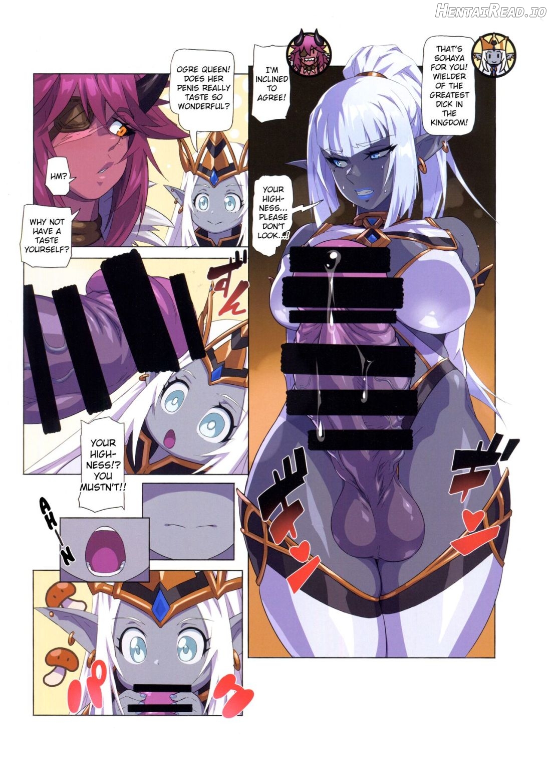 Ogre tai Dark Elf Ogre Hanshoku Dai Sakusen Chapter 1 - page 13