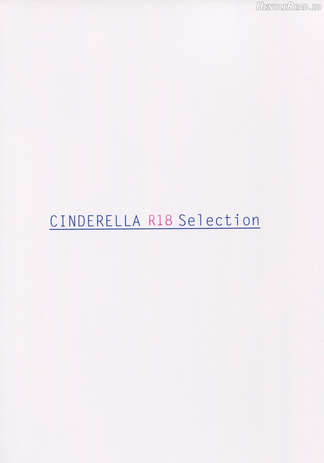 CINDERELLA R18 Selection Chapter 1 - page 18