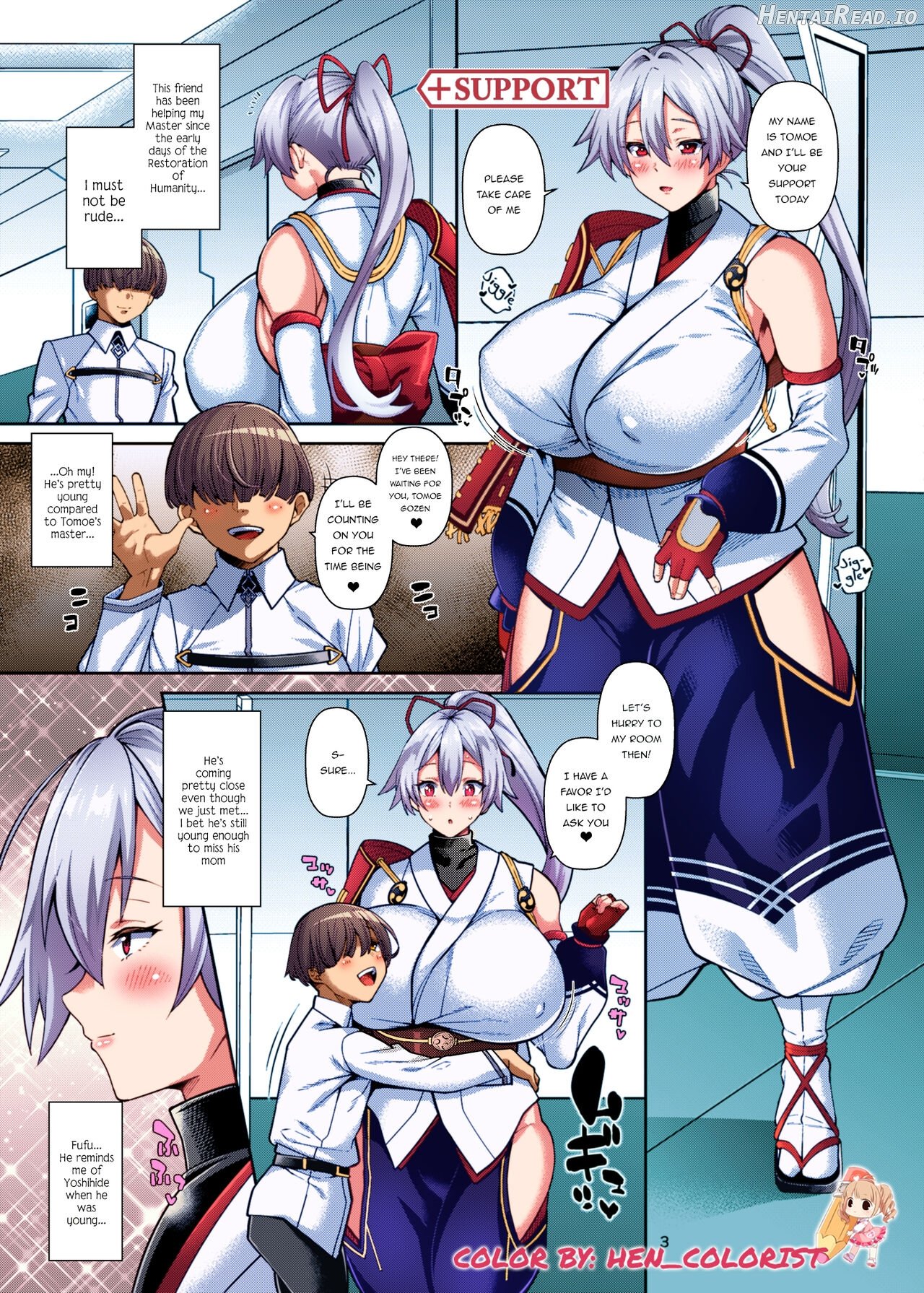 Sex Support Zupposhi Gozen - Colorized Chapter 1 - page 2