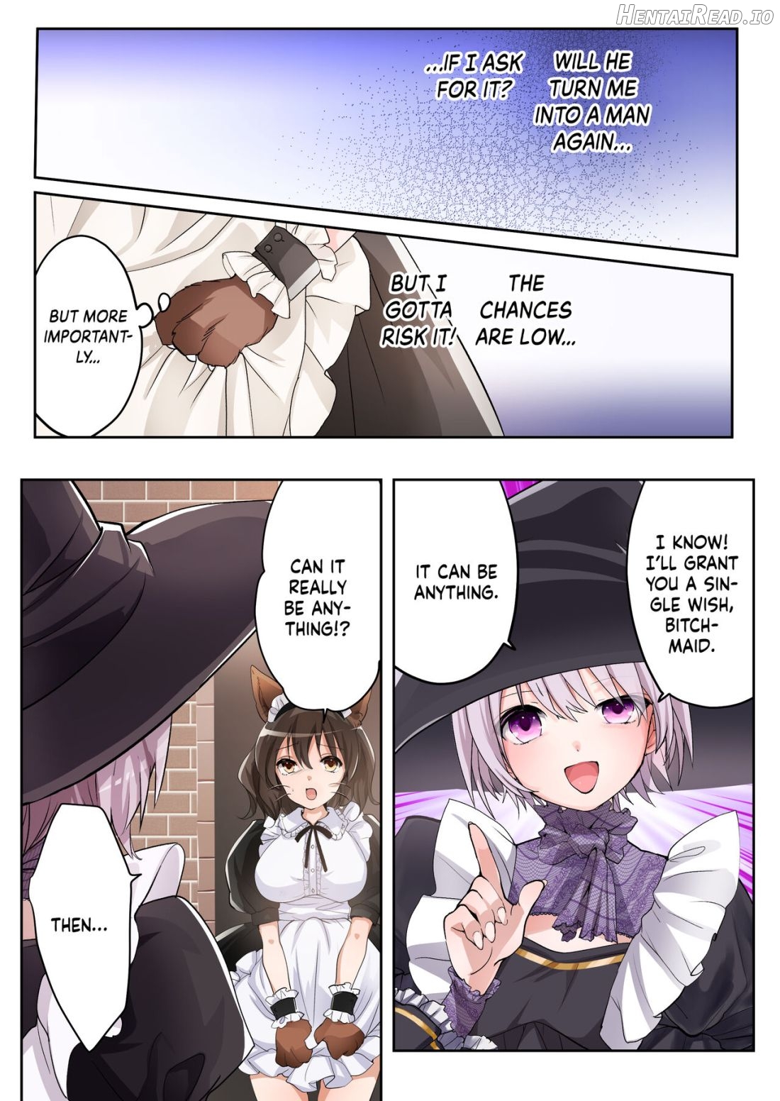 Yuusha no Ore wa TS Mesuinu Maid nanka ni wa Zettai ni Naranai! Chapter 1 - page 26