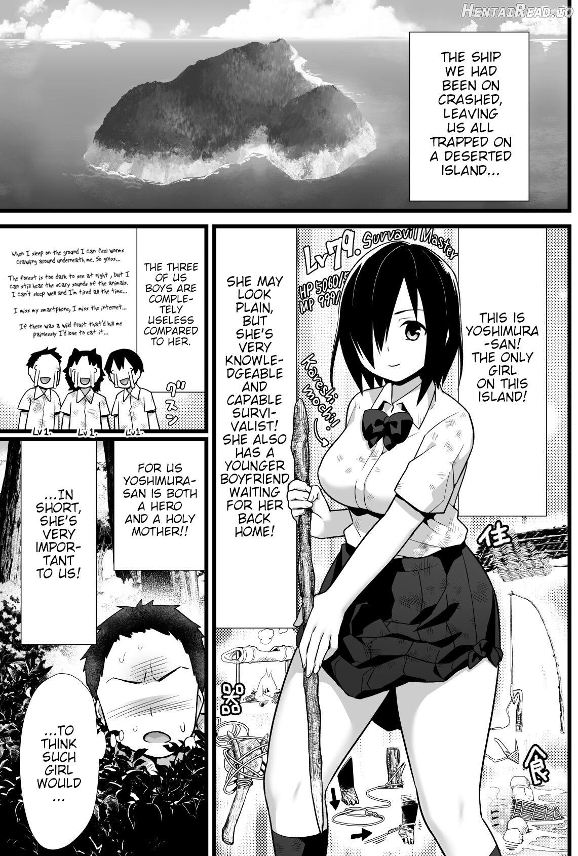 Mujintou JK! Choroi yo Yoshimura-san! 1 ~Nukegake Netori Hen~ Chapter 3 - page 2