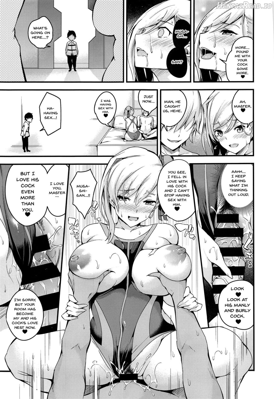 Musashi-chan no NTR Saimin Chapter 1 - page 34