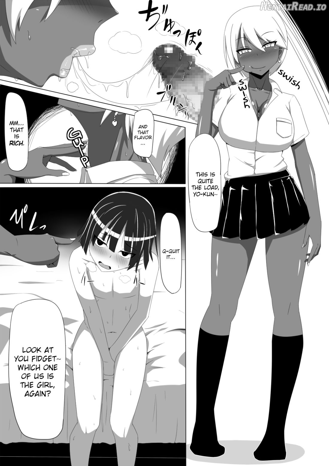 Kuro Gal to Shota Itoko Doushi no Himitsux Chapter 1 - page 4