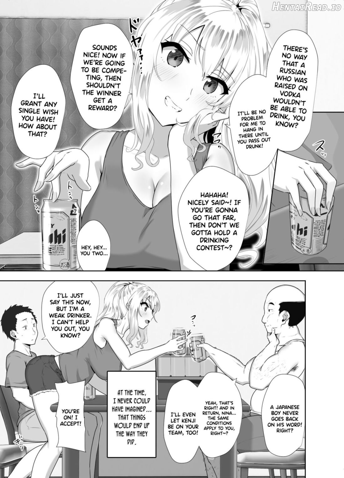 Russia-jin ga Osake de Nihonjin ni Makeru Wakenai Deshou? Chapter 1 - page 6