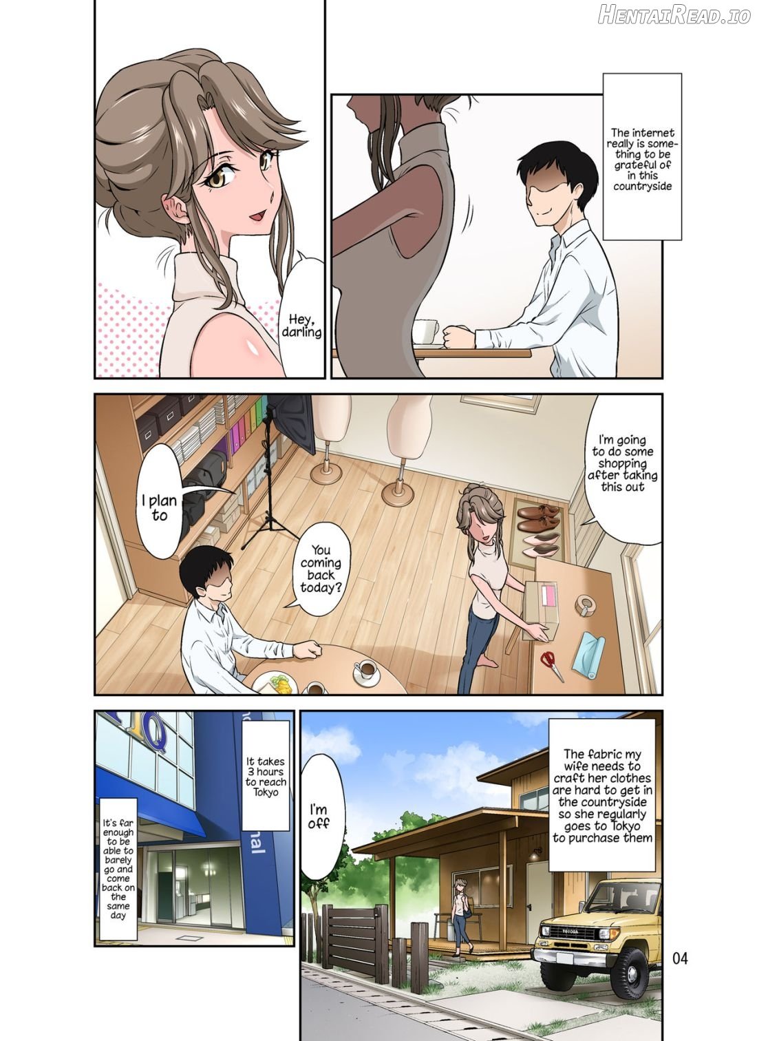 Ore Shucchouchuu, Tsuma Netorarechuu. Chapter 1 - page 3