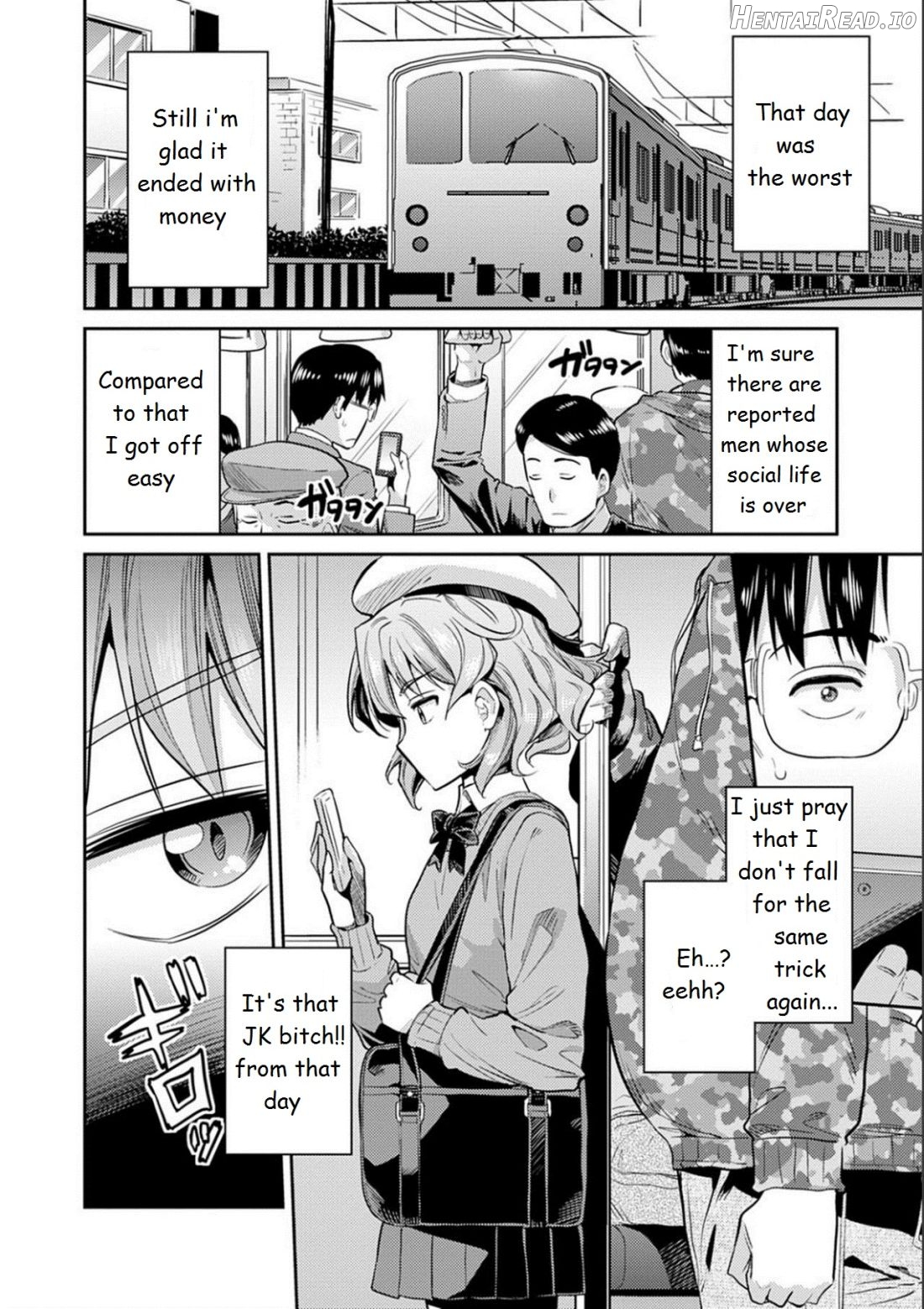 Inga Ouhou JK Chikan Rape Chapter 1 - page 5