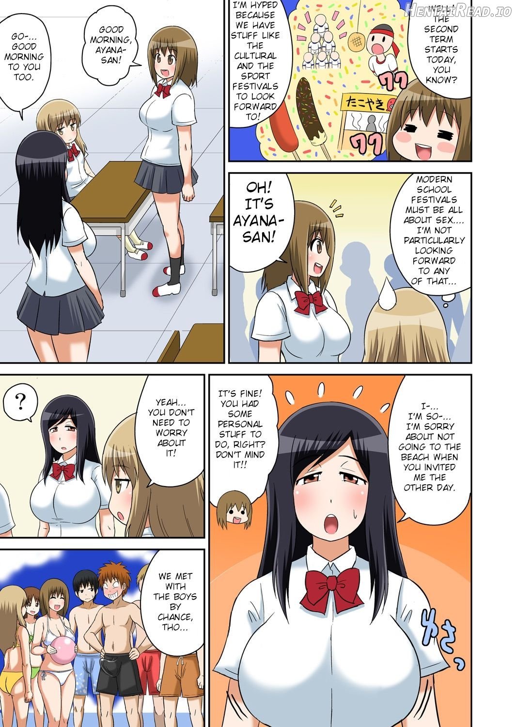 Classmate to Ecchi Jugyou Ch. 9 Chapter 1 - page 3