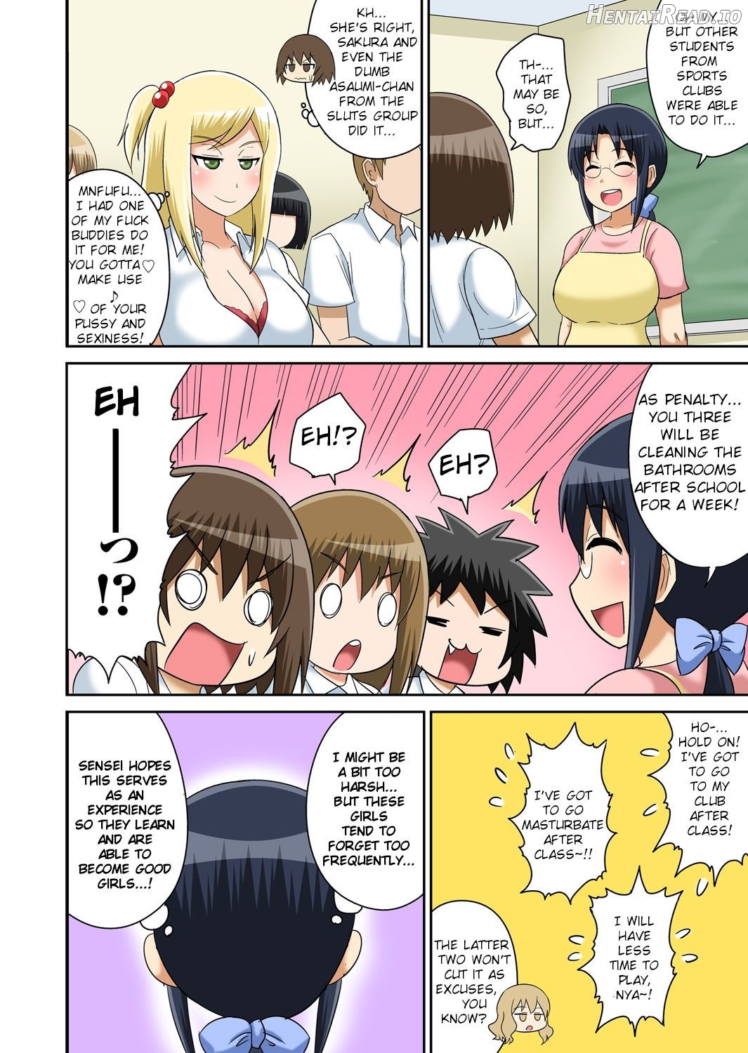 Classmate to Ecchi Jugyou Ch. 9 Chapter 1 - page 12