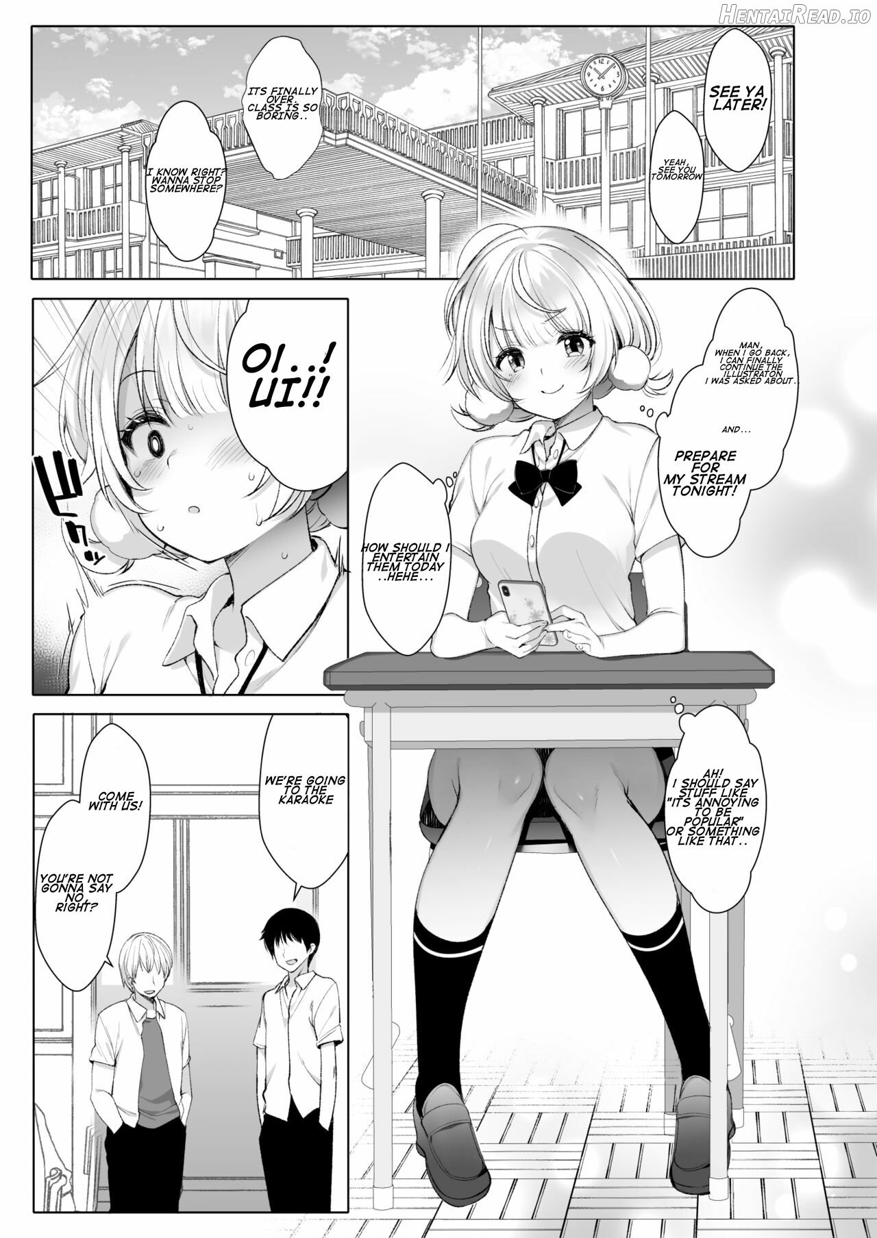 Idol Haishinsha Shigure Ui -Himitsu no Douga Haishin- Chapter 1 - page 2