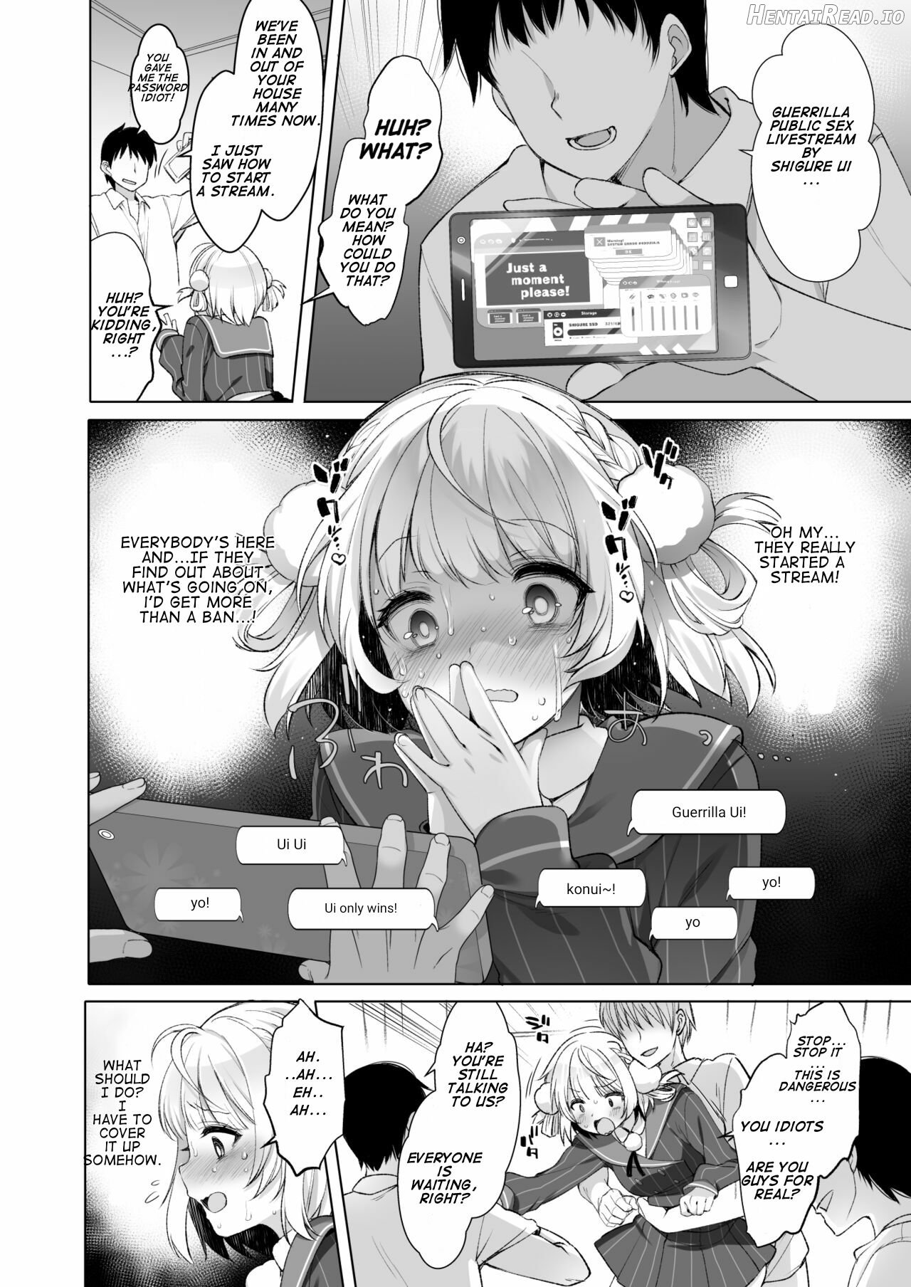 Idol Haishinsha Shigure Ui -Himitsu no Douga Haishin- Chapter 1 - page 17