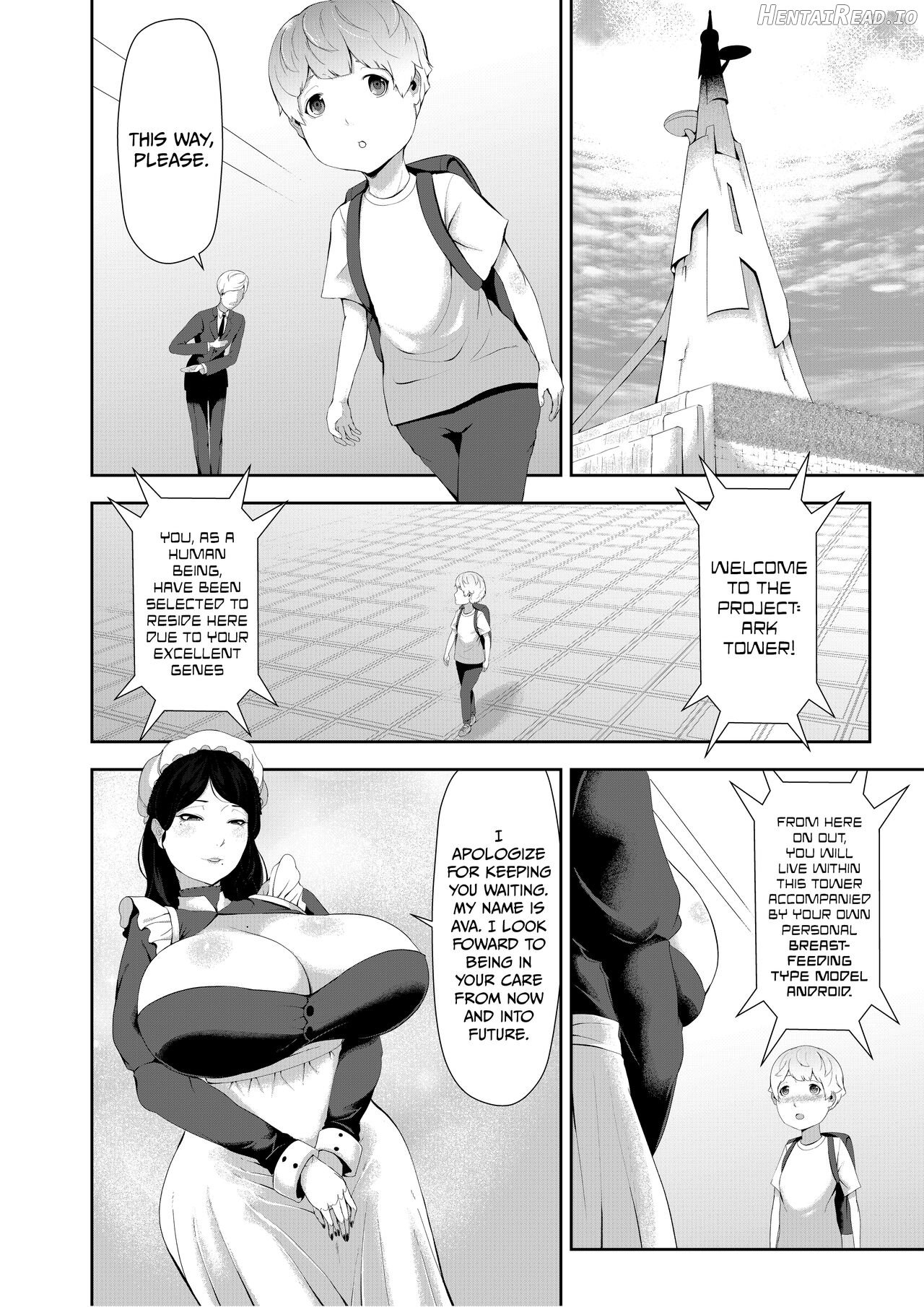 Junyuu-gata Android no Houshi Chapter 1 - page 2