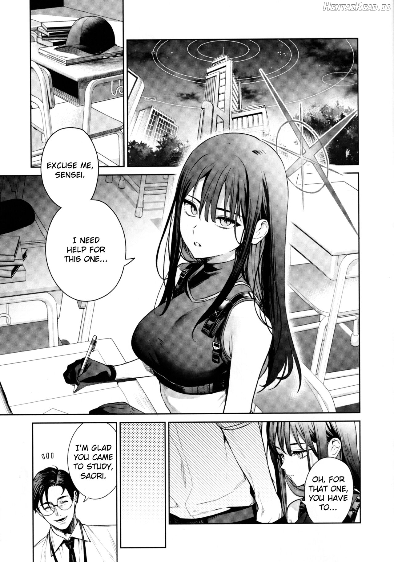 Saori to Atsuko ni Obenkyou Oshieru Hon Chapter 1 - page 2