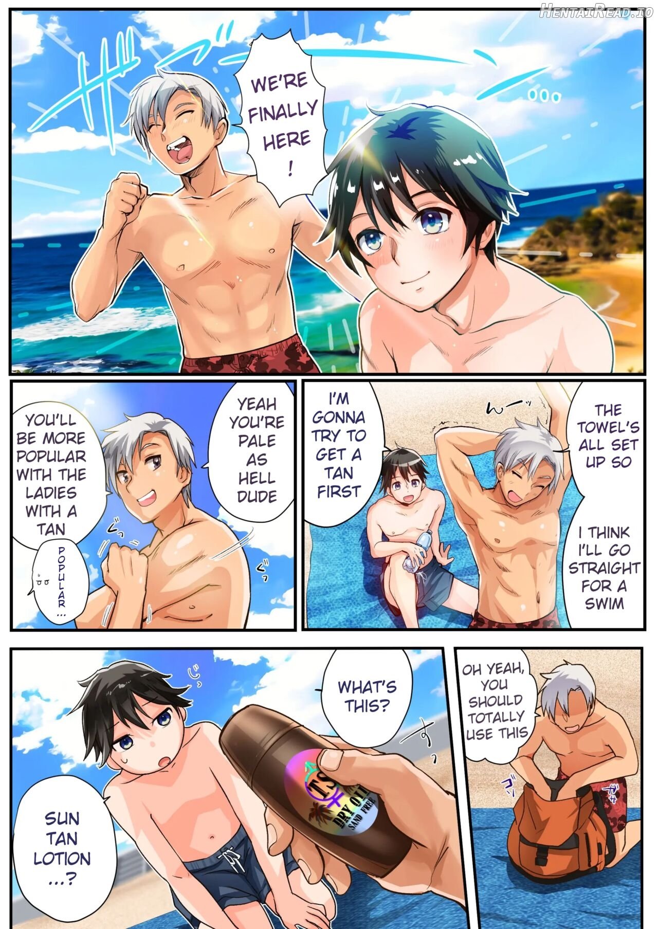 TS Gyaru-ka de Sex Beach! Chapter 1 - page 2