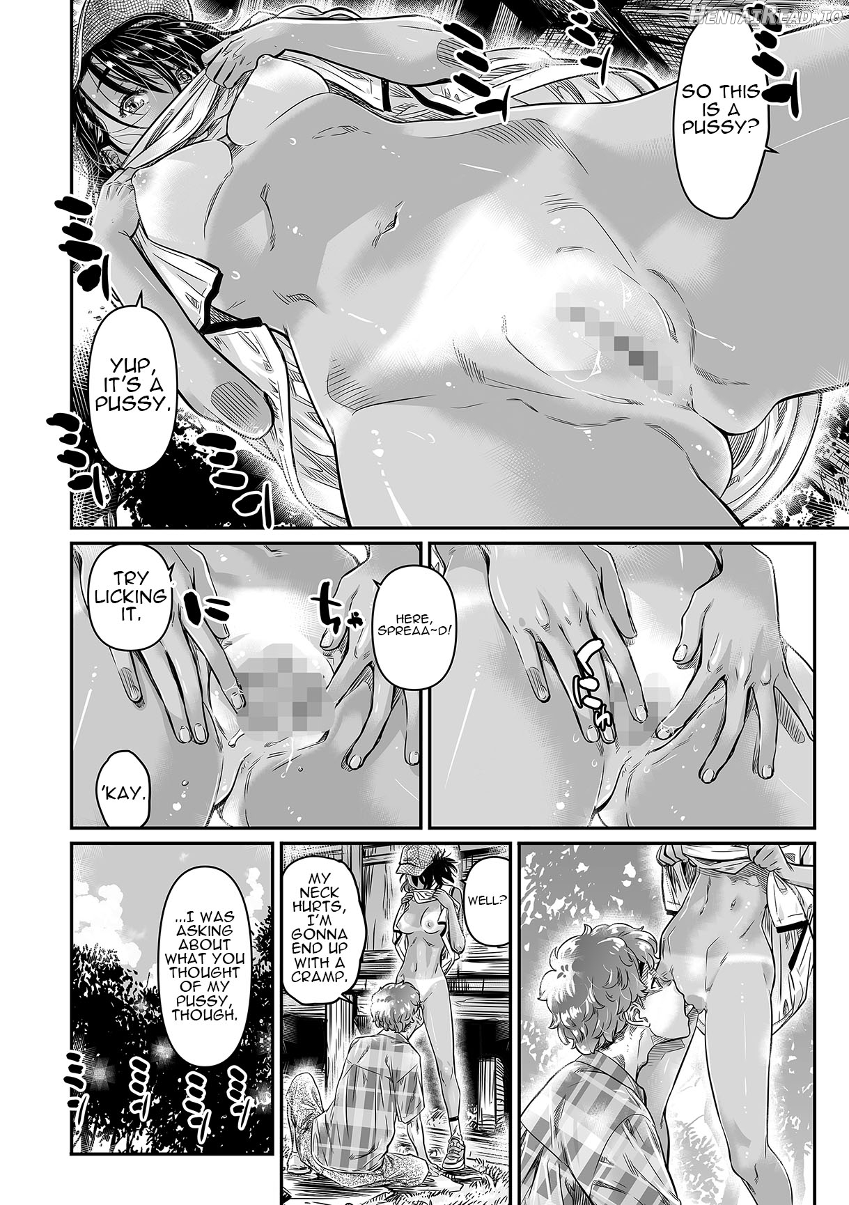 Hiyake no Bitch Shoujo wa, Doutei no Senpai o Yagai Sex ni Sasou Chapter 1 - page 17