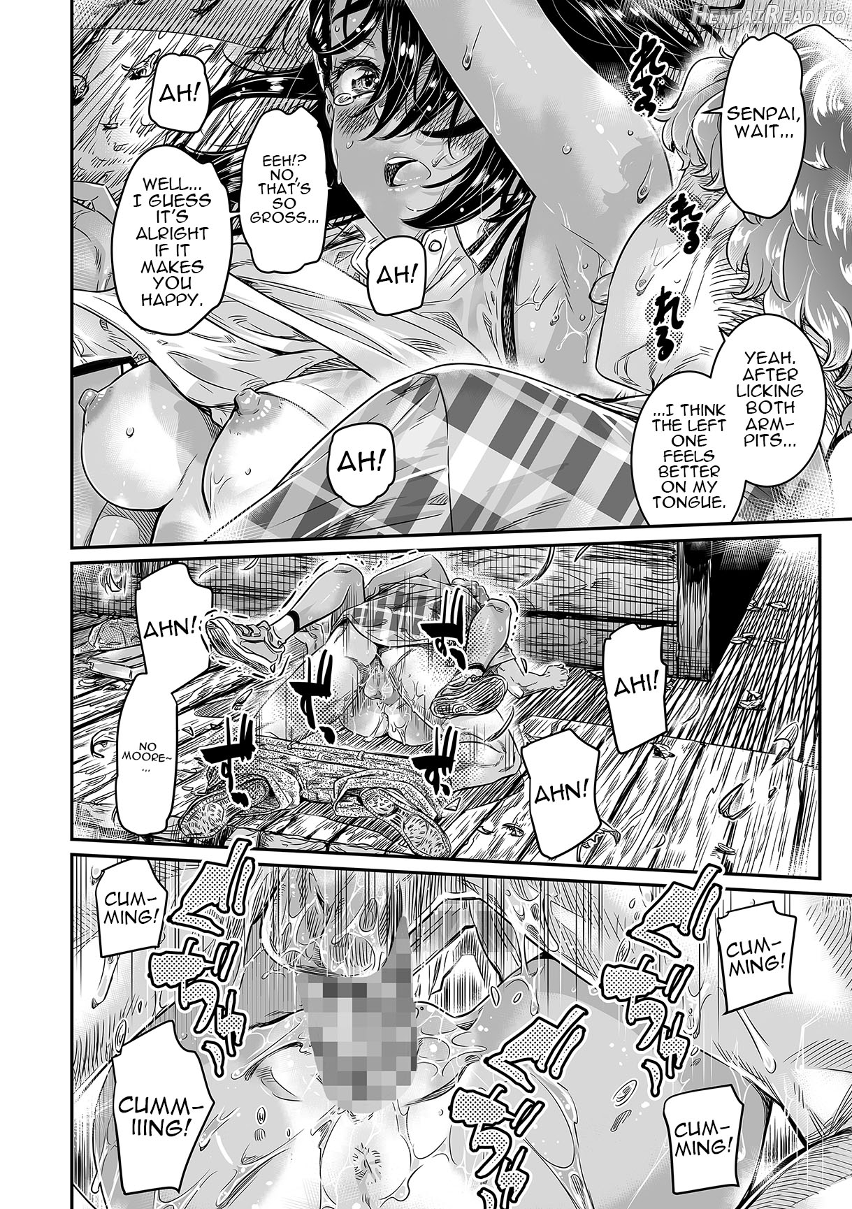 Hiyake no Bitch Shoujo wa, Doutei no Senpai o Yagai Sex ni Sasou Chapter 1 - page 27