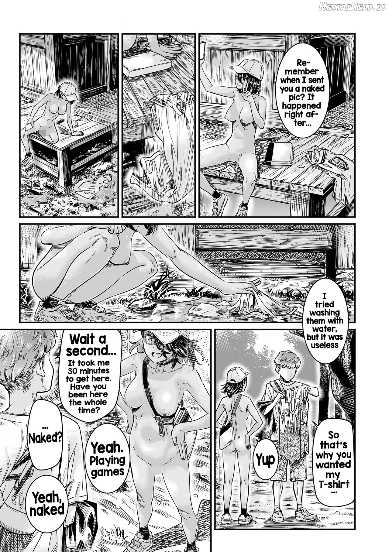 Hiyake no Bitch Shoujo wa, Doutei no Senpai o Yagai Sex ni Sasou Chapter 2 - page 4