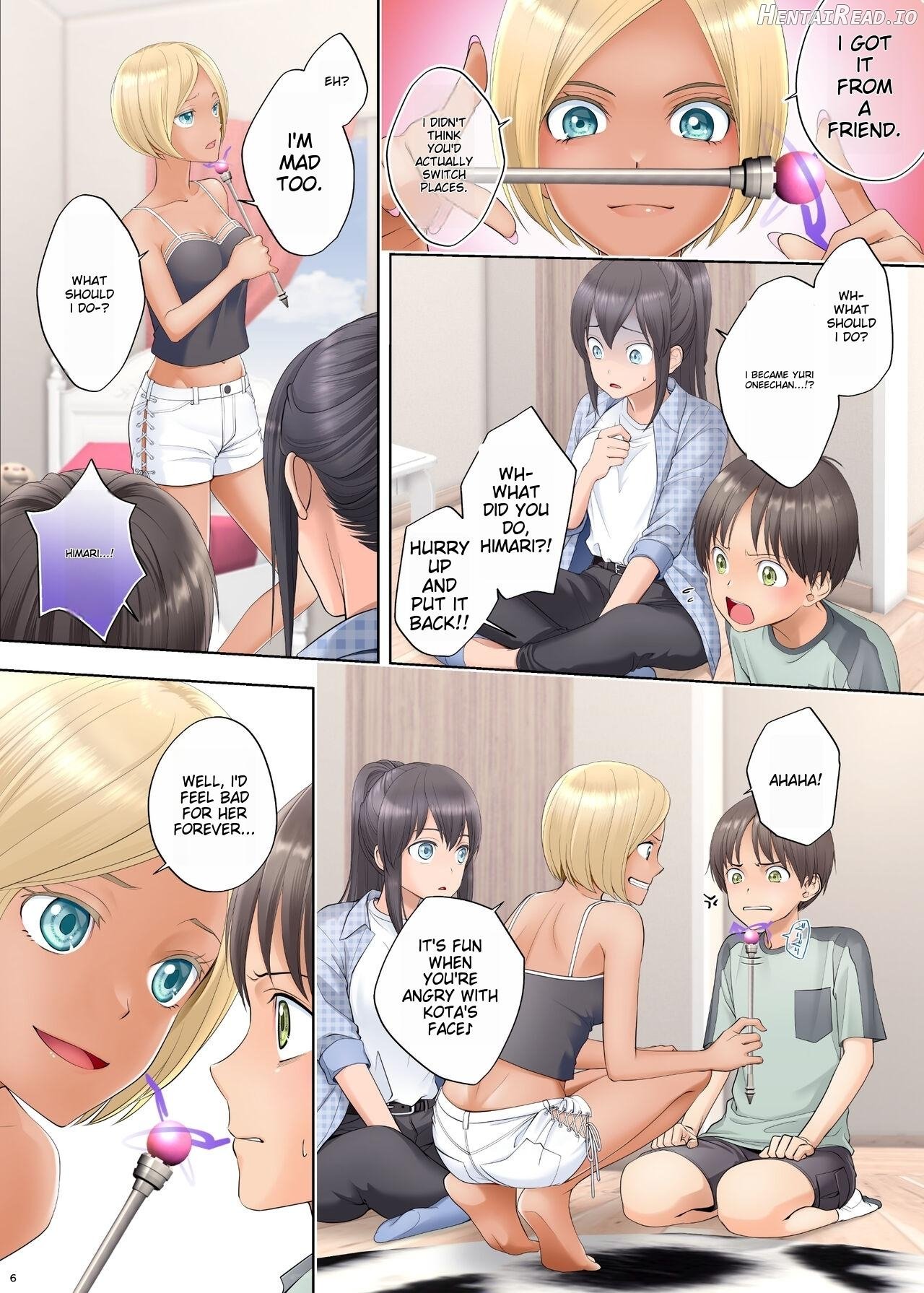 Boku Swap Ane ~Akogare no Onee-chan to Karada o Irekaerareteshimatta Boku~ Chapter 1 - page 6