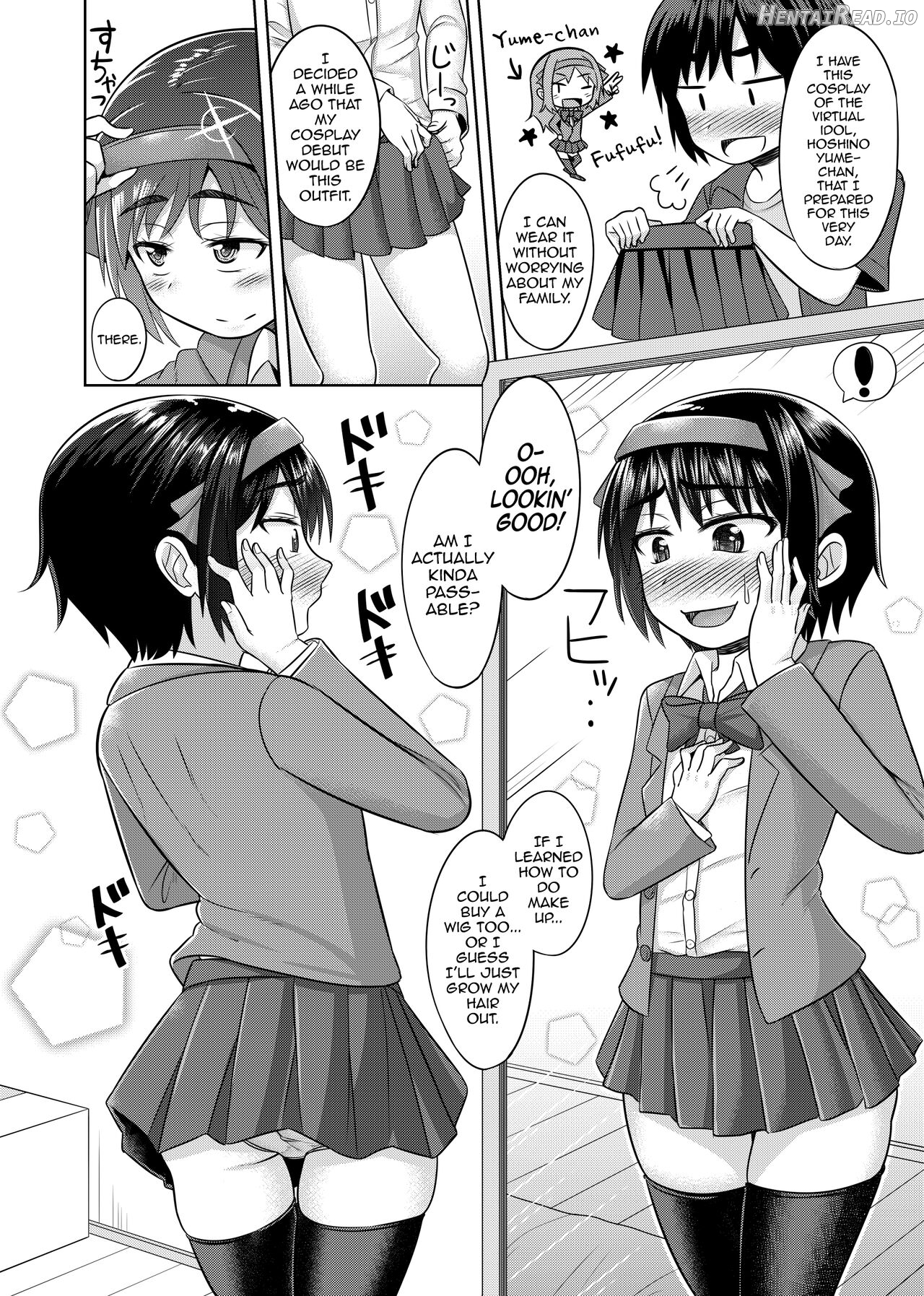 Takanashi Yuzuki, Josou Cosplay Hajimemashita Chapter 1 - page 3