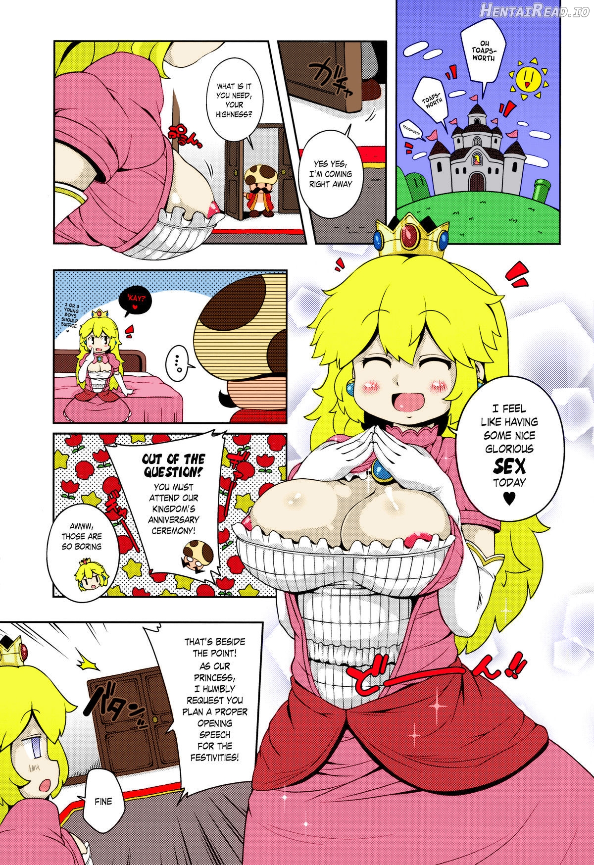 SUPER BITCH WORLD - Colorized Chapter 1 - page 2