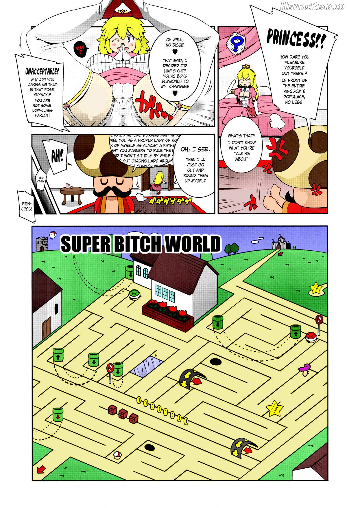 SUPER BITCH WORLD - Colorized Chapter 1 - page 6