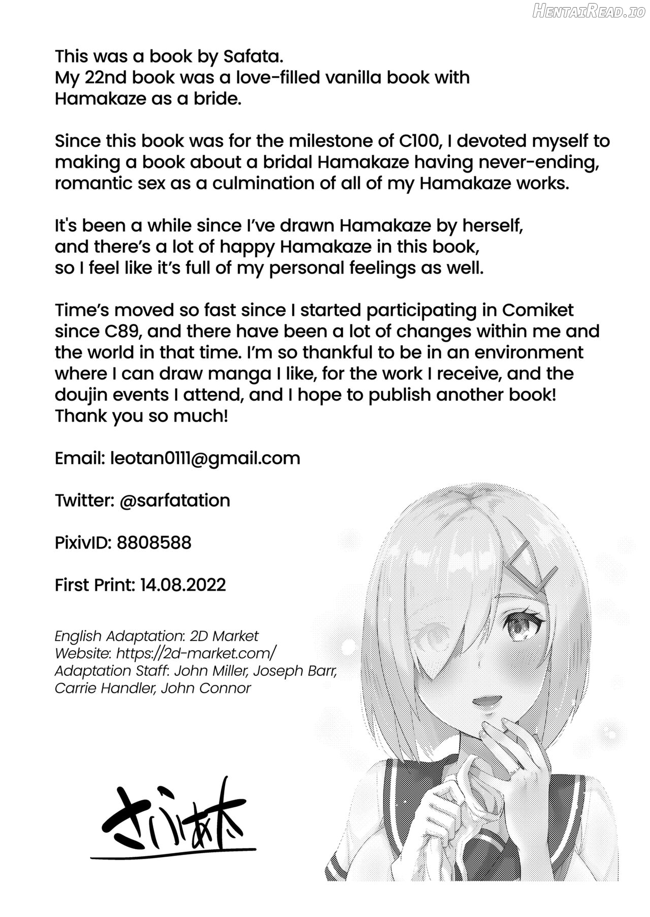 Hamakaze to Kekkon Suru Hi Chapter 1 - page 26